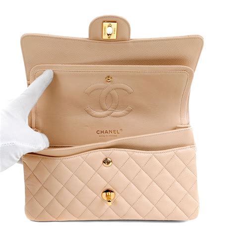 chanel medium beige clair|chanel beige purses.